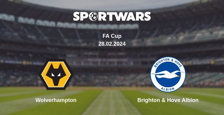 Result of the Wolverhampton — Brighton & Hove Albion match, 28.02.2024