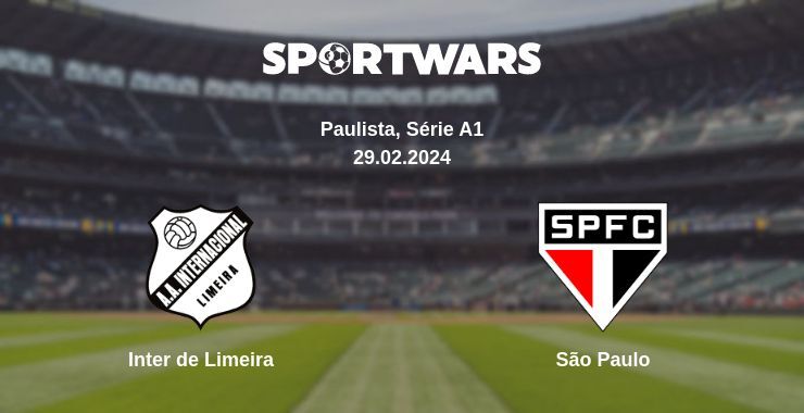 Result of the Inter de Limeira — São Paulo match, 29.02.2024