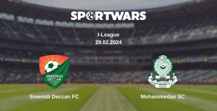 Sreenidi Deccan FC — Mohammedan SC watch online for free 29.02.2024