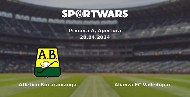 Atlético Bucaramanga — Alianza FC Valledupar watch online for free 28.04.2024