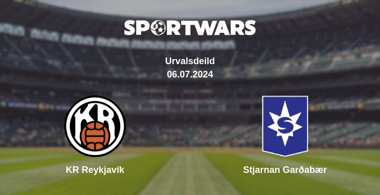 KR Reykjavík — Stjarnan Garðabær watch online for free 06.07.2024