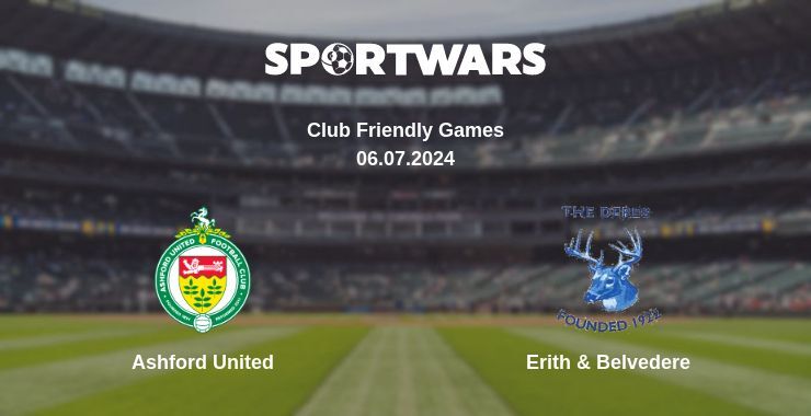 Ashford United — Erith & Belvedere watch online for free 06.07.2024