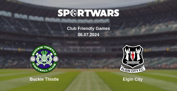 Buckie Thistle — Elgin City watch online for free 06.07.2024