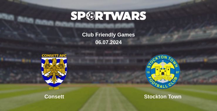 Consett — Stockton Town watch online for free 06.07.2024