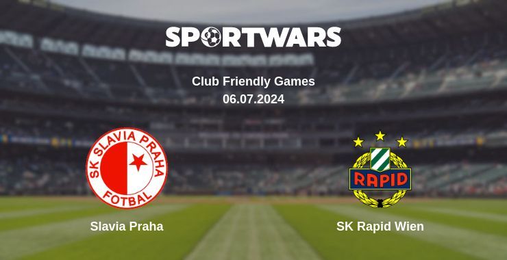 Slavia Praha — SK Rapid Wien watch online for free 06.07.2024