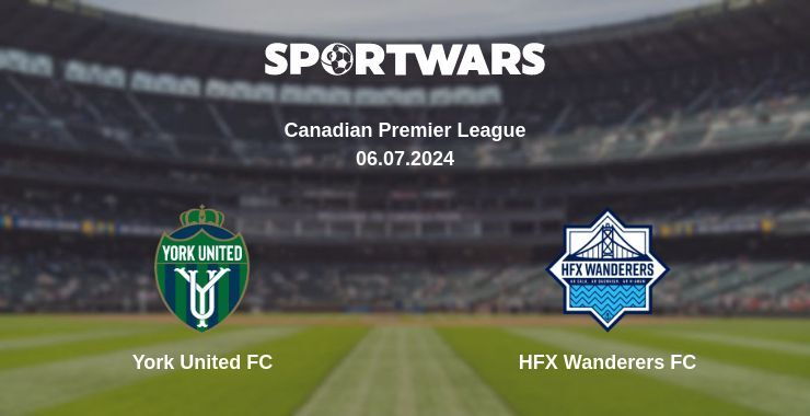 York United FC — HFX Wanderers FC watch online for free 06.07.2024