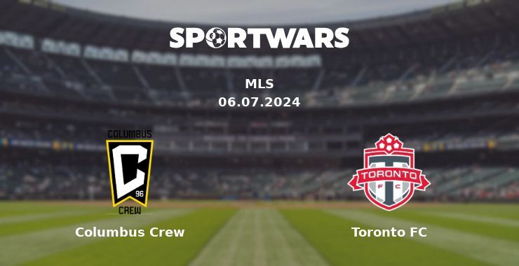 Columbus Crew — Toronto FC watch online for free 06.07.2024