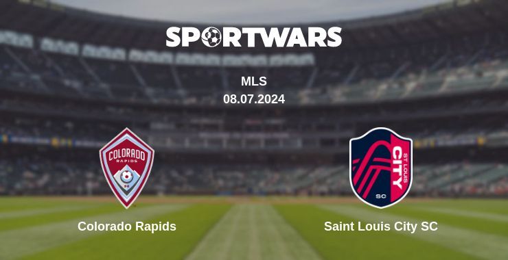 Colorado Rapids — Saint Louis City SC watch online for free 08.07.2024