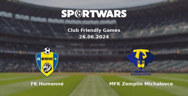 FK Humenné — MFK Zemplín Michalovce watch online for free 26.06.2024