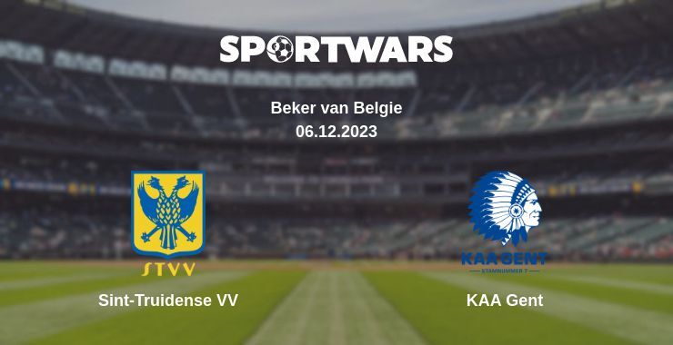 Sint-Truidense VV — KAA Gent watch online for free 06.12.2023