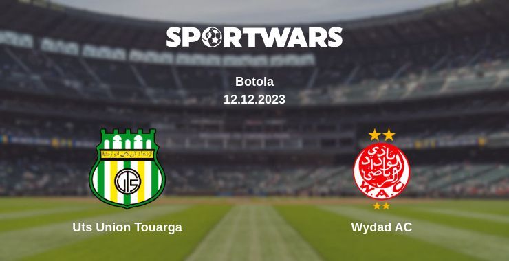 Uts Union Touarga — Wydad AC watch online for free 12.12.2023