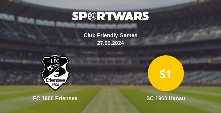 FC 1906 Erlensee — SC 1960 Hanau watch online for free 27.06.2024