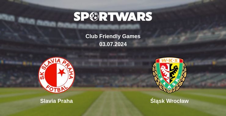 Slavia Praha — Śląsk Wrocław watch online for free 03.07.2024