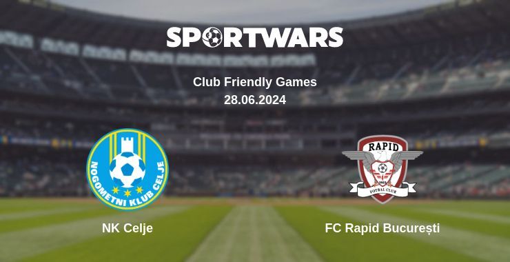 NK Celje — FC Rapid București watch online for free 28.06.2024