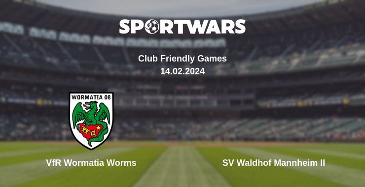 VfR Wormatia Worms — SV Waldhof Mannheim II watch online for free 14.02.2024