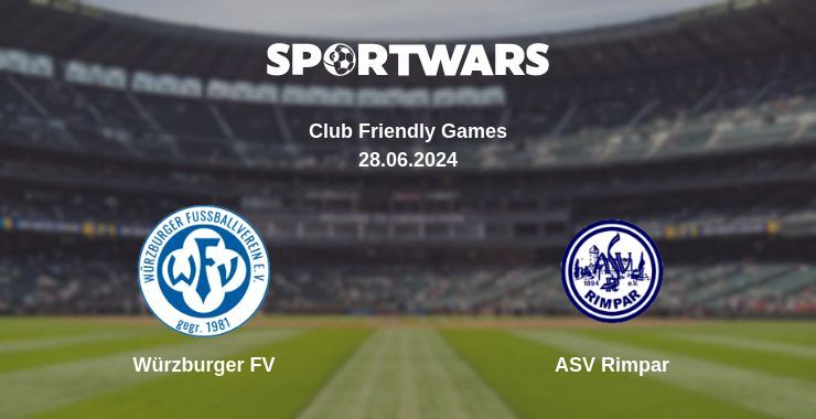 Würzburger FV — ASV Rimpar watch online for free 28.06.2024