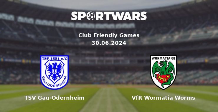 TSV Gau-Odernheim — VfR Wormatia Worms watch online for free 30.06.2024