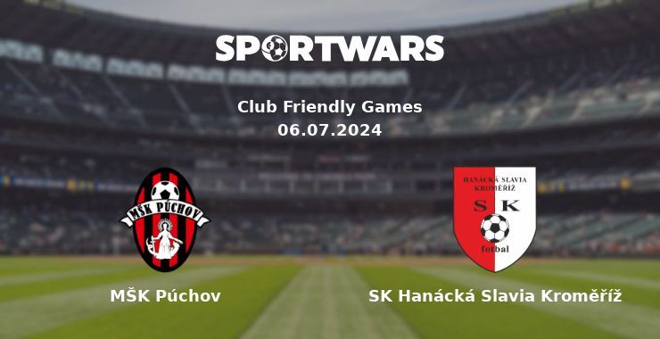 MŠK Púchov — SK Hanácká Slavia Kroměříž watch online for free 06.07.2024