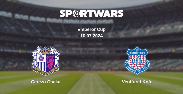 Result of the Cerezo Osaka — Ventforet Kofu match, 10.07.2024