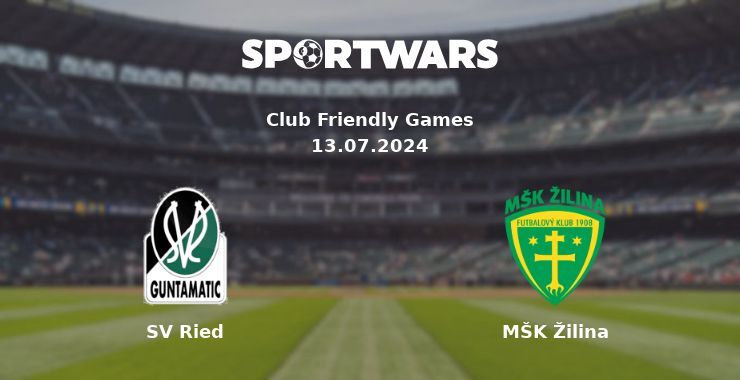 SV Ried — MŠK Žilina watch online for free 13.07.2024