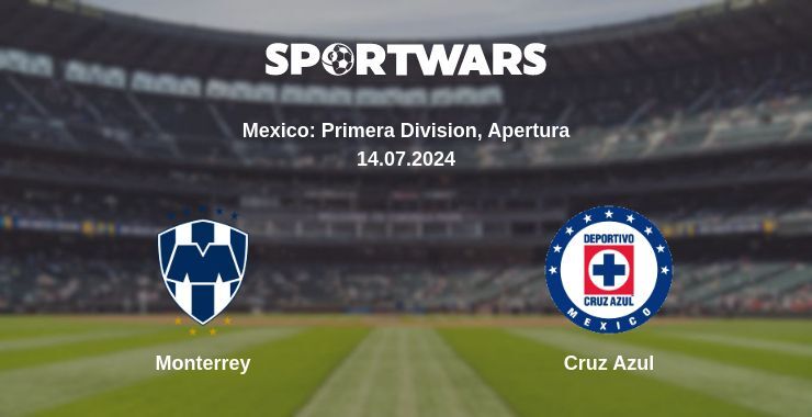 Result of the Monterrey — Cruz Azul match, 14.07.2024