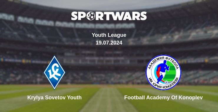 Krylya Sovetov Youth — Football Academy Of Konoplev watch online for free 19.07.2024