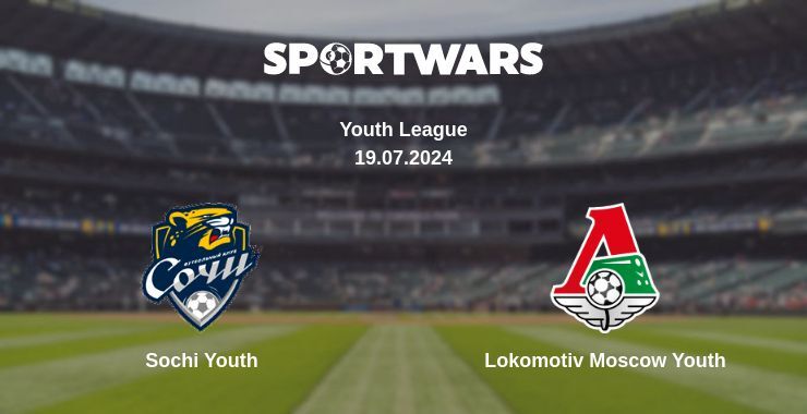 Sochi Youth — Lokomotiv Moscow Youth watch online for free 19.07.2024