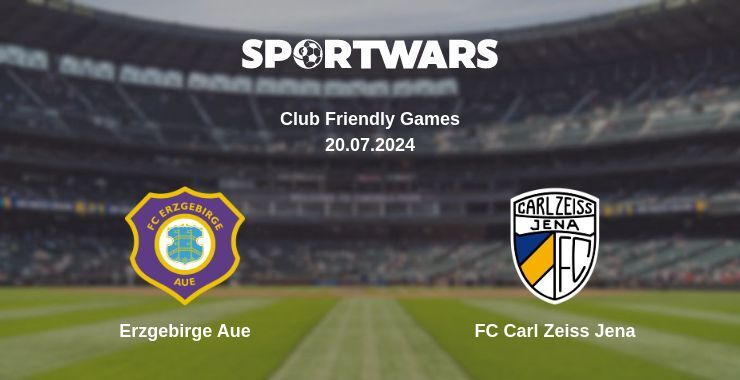 Erzgebirge Aue — FC Carl Zeiss Jena watch online for free 20.07.2024