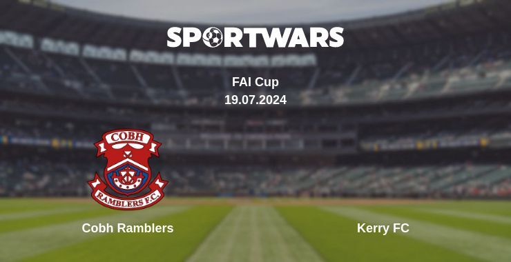 Result of the Cobh Ramblers — Kerry FC match, 19.07.2024