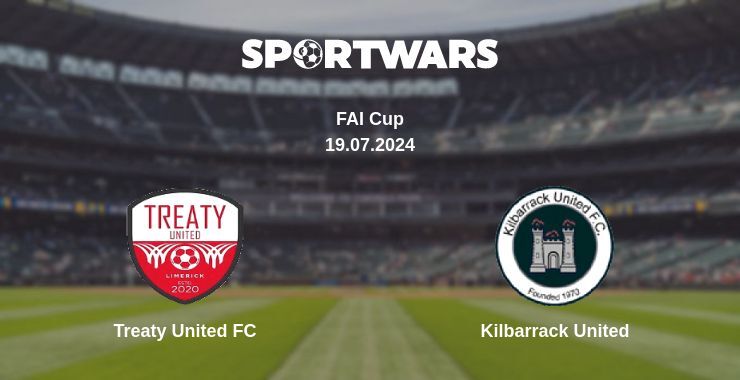 Result of the Treaty United FC — Kilbarrack United match, 19.07.2024