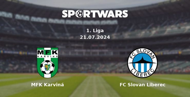 MFK Karviná — FC Slovan Liberec watch online for free 21.07.2024