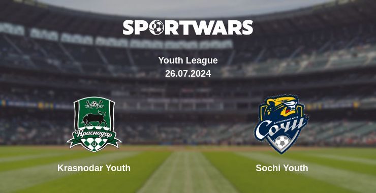 Krasnodar Youth — Sochi Youth watch online for free 26.07.2024