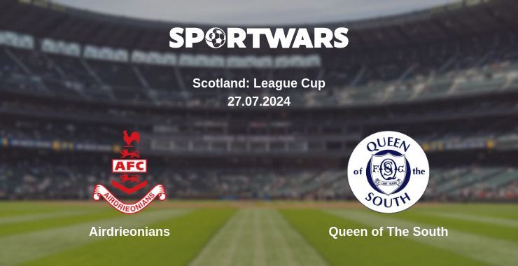 Result of the Airdrieonians — Queen of The South match, 27.07.2024