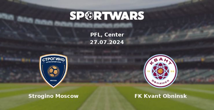 Strogino Moscow — FK Kvant Obninsk watch online for free 27.07.2024