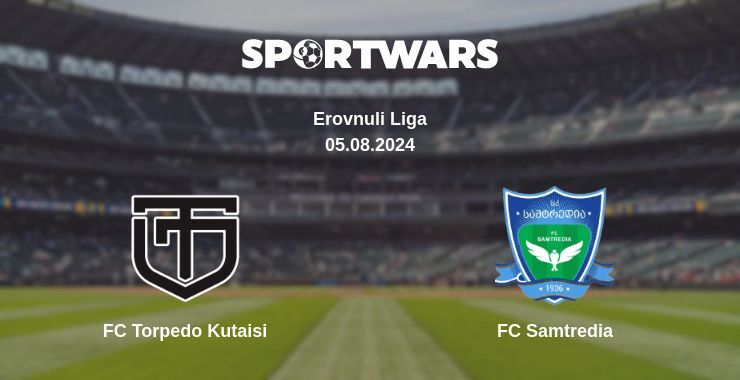 FC Torpedo Kutaisi — FC Samtredia watch online for free 05.08.2024