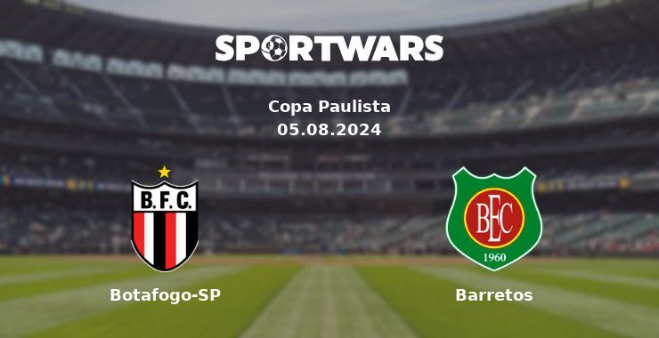 Botafogo-SP — Barretos watch online for free 05.08.2024