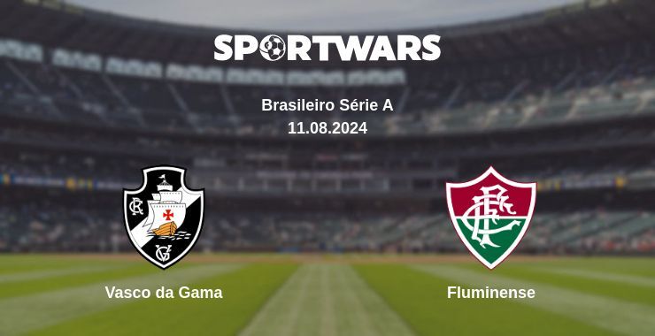 Vasco da Gama — Fluminense watch online for free 11.08.2024