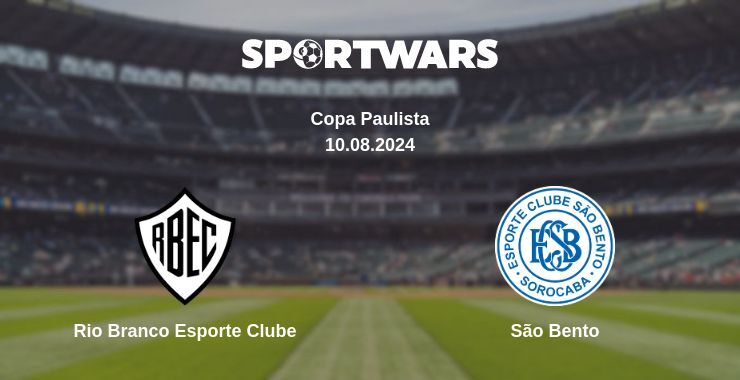 Rio Branco Esporte Clube — São Bento watch online for free 10.08.2024