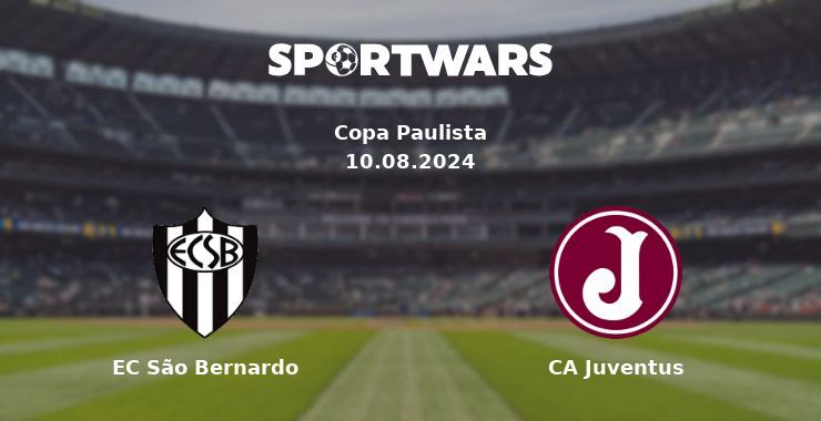 EC São Bernardo — CA Juventus watch online for free 10.08.2024