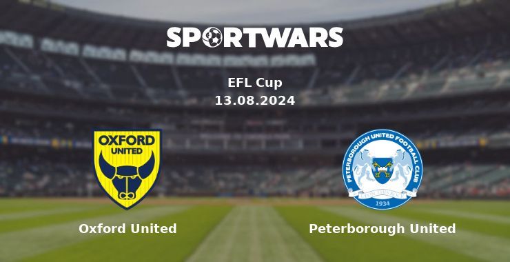 Oxford United — Peterborough United watch online for free 13.08.2024