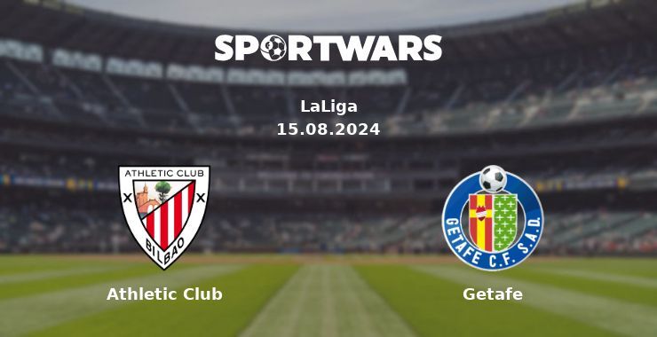 Athletic Club — Getafe watch online for free 15.08.2024