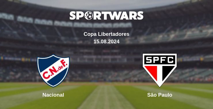 Result of the Nacional — São Paulo match, 15.08.2024