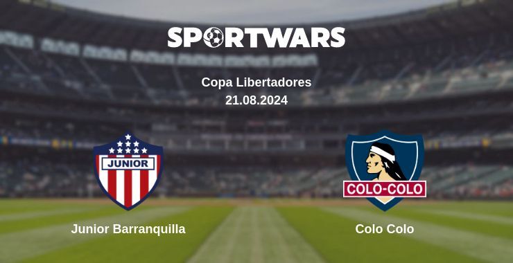 Result of the Junior Barranquilla — Colo Colo match, 21.08.2024