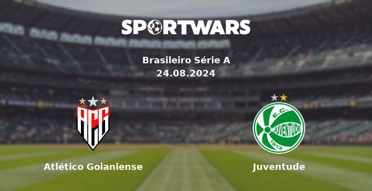 Atlético Goianiense — Juventude watch online for free 24.08.2024