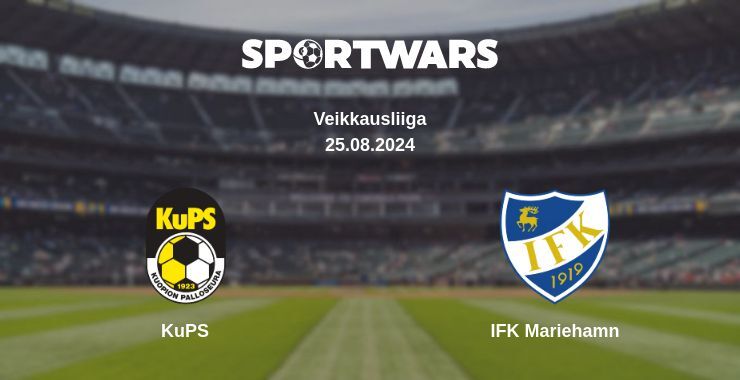 Result of the KuPS — IFK Mariehamn match, 25.08.2024