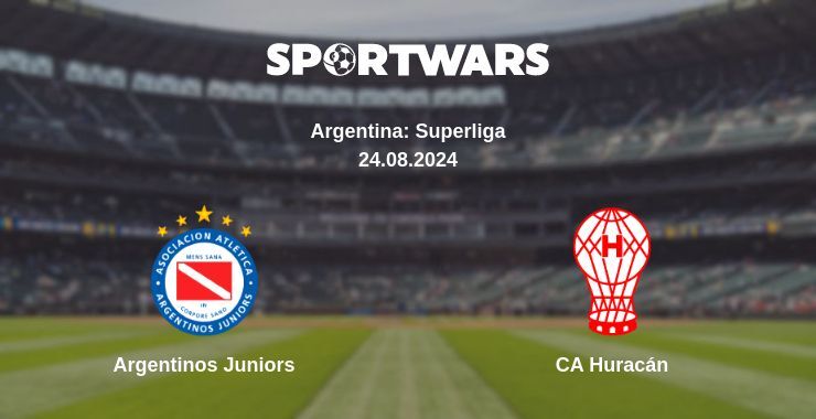 Result of the Argentinos Juniors — CA Huracán match, 24.08.2024