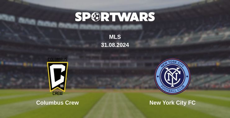 Result of the Columbus Crew — New York City FC match, 31.08.2024