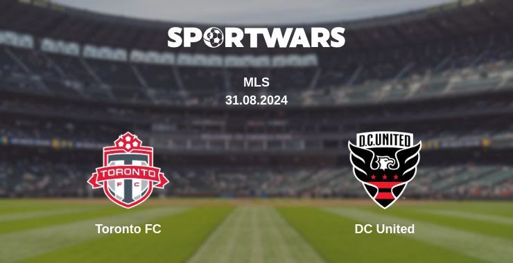 Toronto FC — DC United watch online for free 31.08.2024