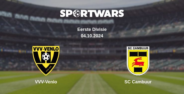 VVV-Venlo — SC Cambuur, where to watch online broadcast