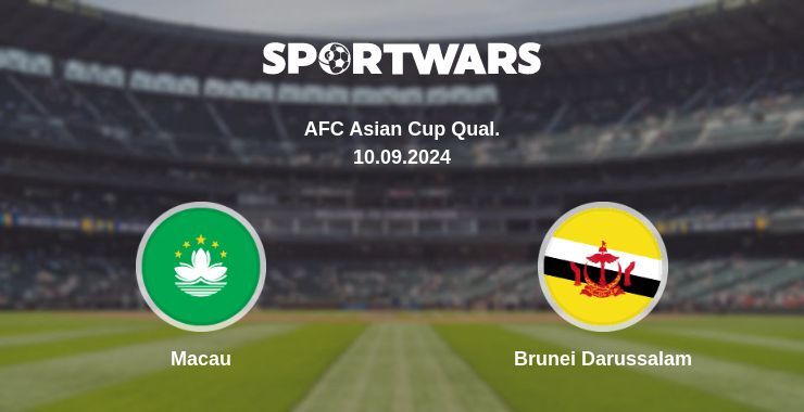 Result of the Macau — Brunei Darussalam match, 10.09.2024